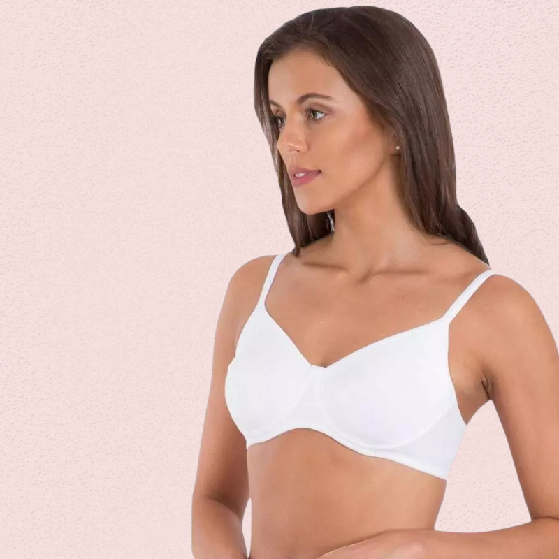Lightweight Non-Wired Cotton Bra (Pack of 2)