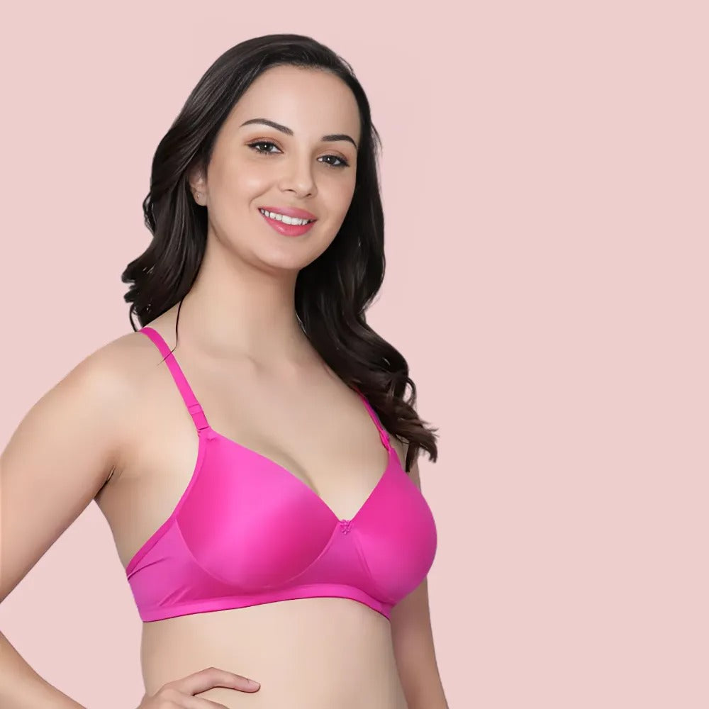 Cloud Soft Non-Wired Padded Bra Pack – Set of 4